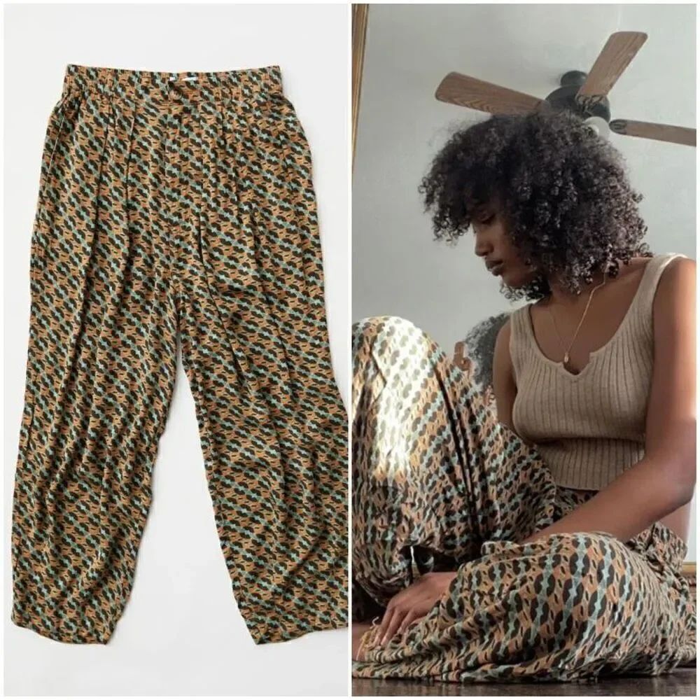 UO Reese Pleated Tapered Pant